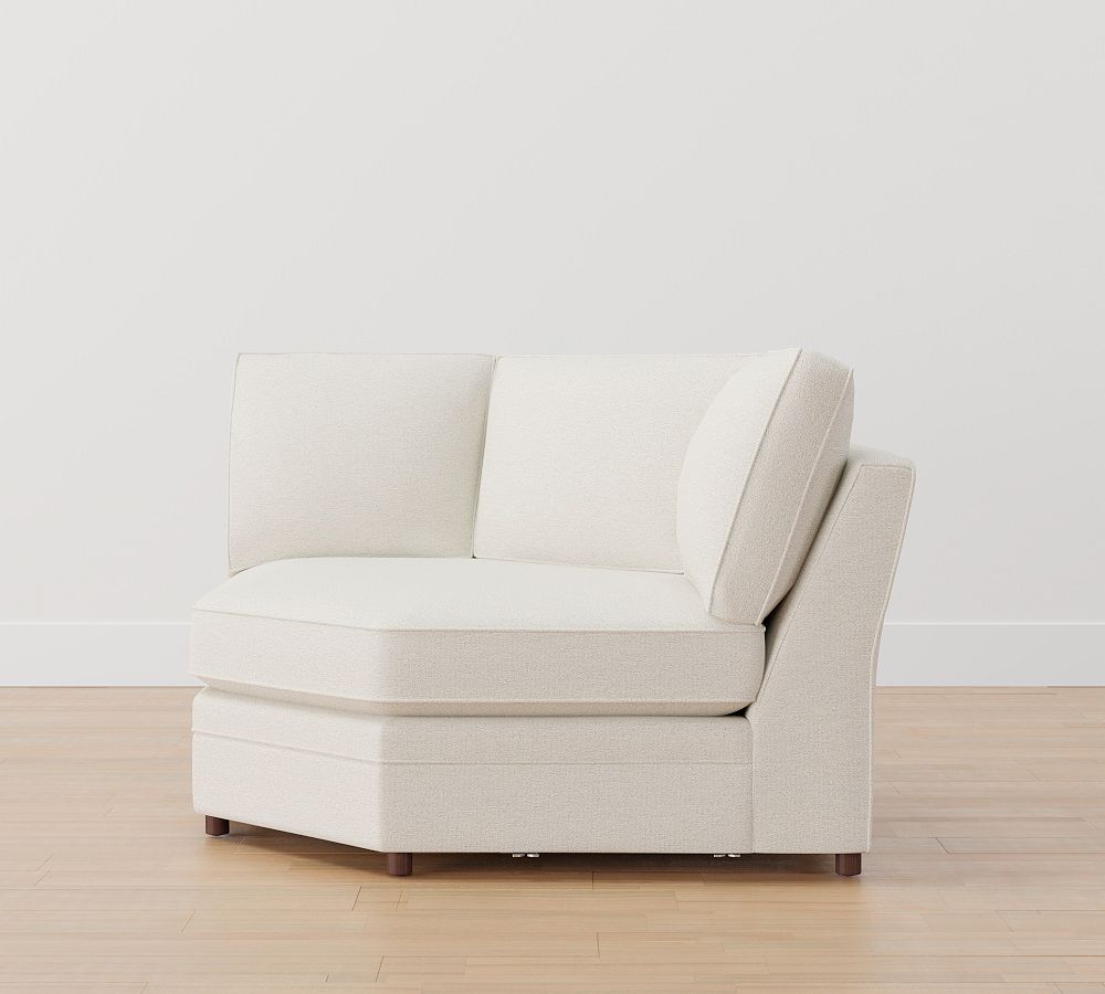 Build Your Own Pearce Roll Arm Upholstered Sectional Pottery Barn