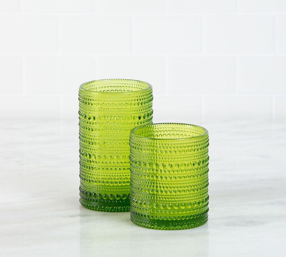 Jupiter Beaded Drinking Glasses Pottery Barn