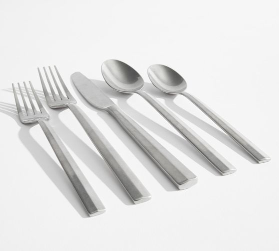 Personalized Lunch Box Silverware 2 Piece Set Beaded Stainless Steel  Cutlery/silverware 1 X Fork, 1 X Spoon up to 8 Letters 