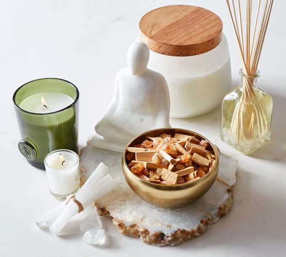 Tranquil Collection Gift Set Amber & Vanilla Pottery Barn