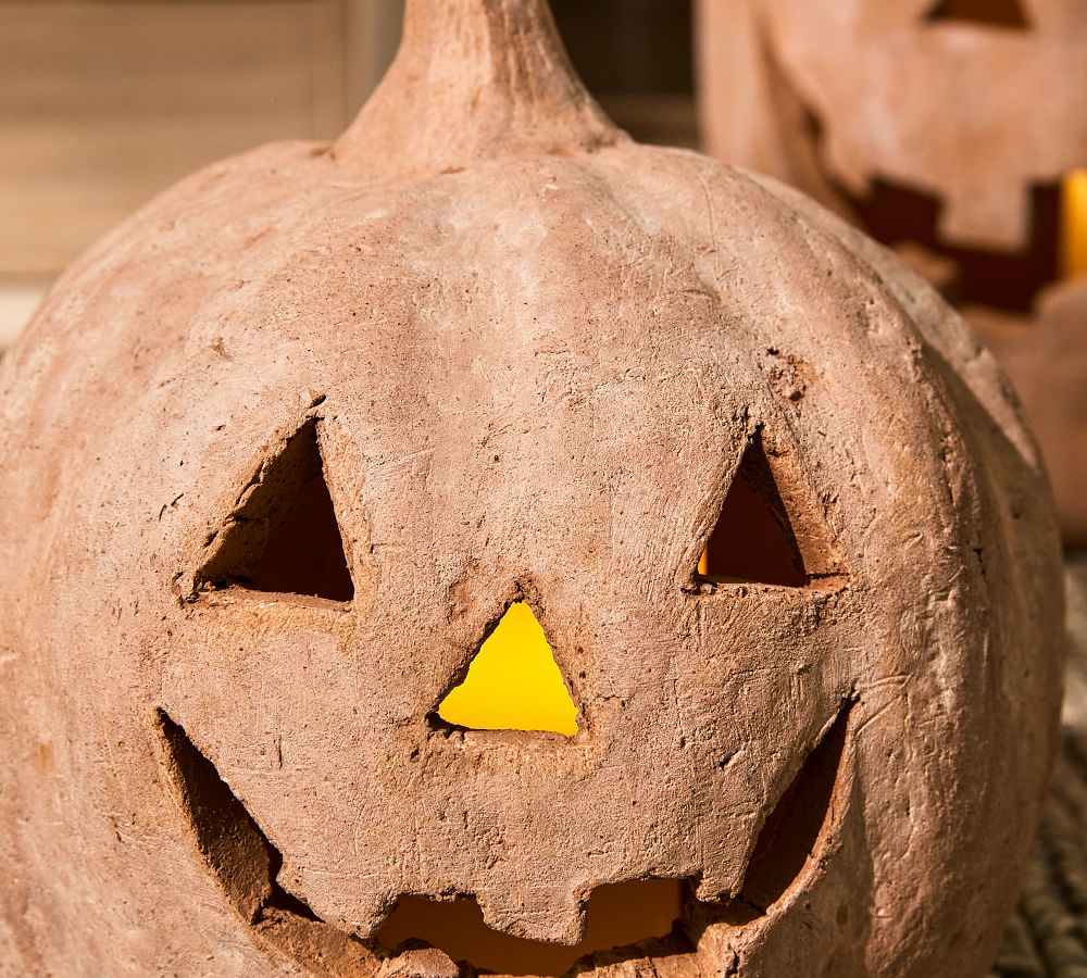 Terracotta Jack O Lantern
 Handmade Terracotta Jack O Lantern