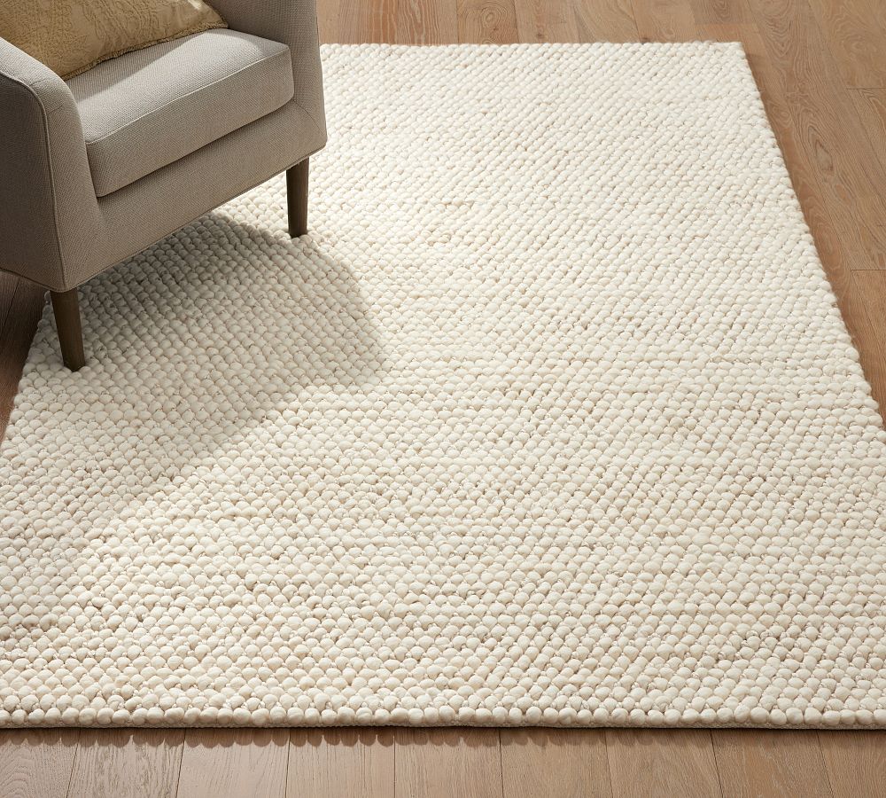 Zane Handwoven Textured Rug Pottery Barn