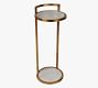 Callista Round Marble Cocktail Table | Pottery Barn