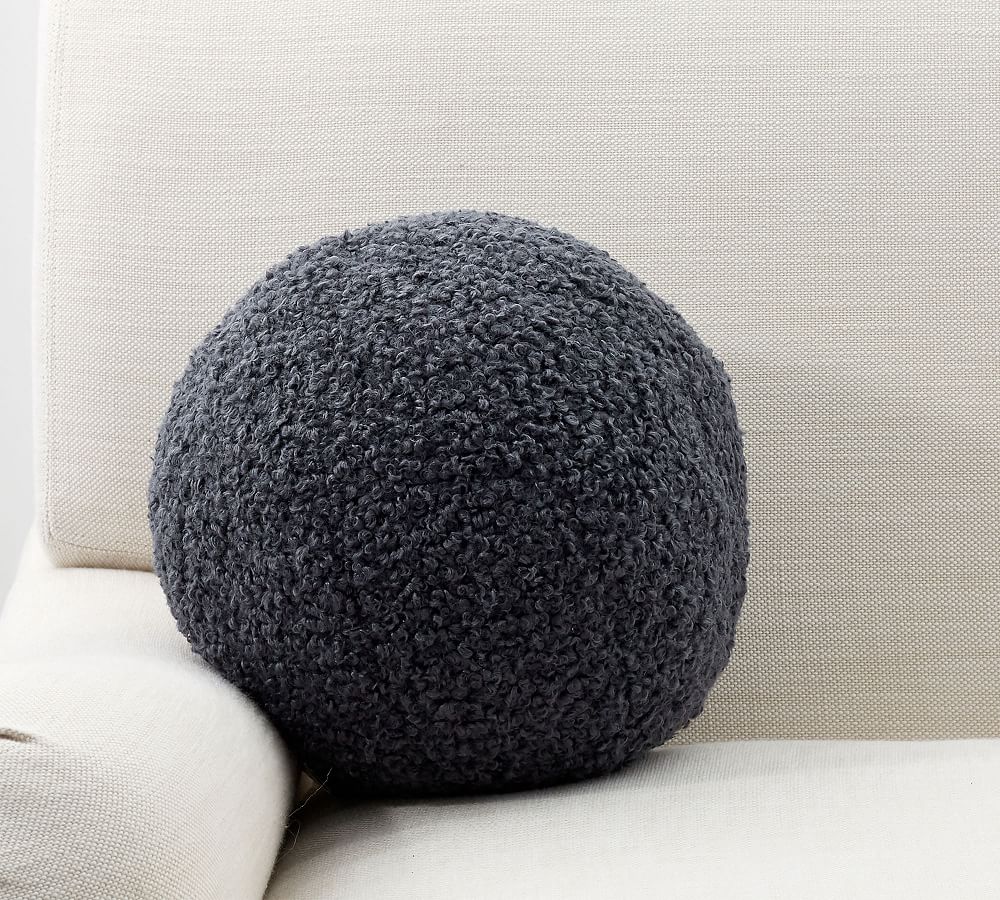 Cozy Teddy Ball Pillow Pottery Barn
