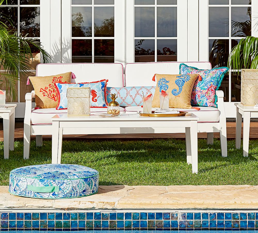 Lilly pulitzer pillows pottery sales barn