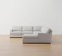 Townsend Square Arm 4-Piece Chaise Sectional (143&quot;)