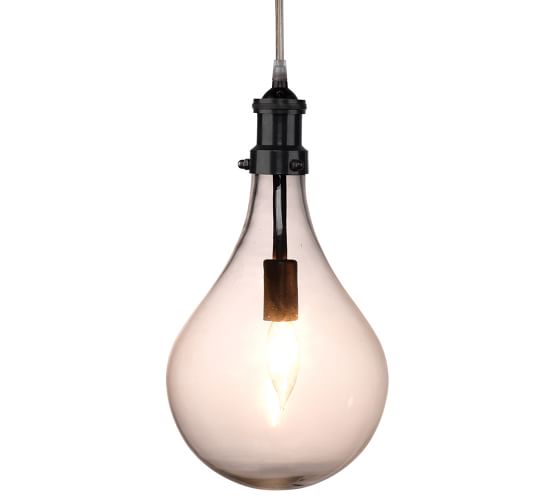 Atwater Glass Globe Pendant Pottery Barn