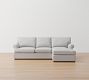 Townsend Roll Arm Reversible Chaise Sectional - Storage Available (102&quot;)