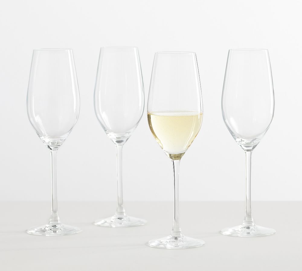 Vino Champagne Flute Glasses - Set of 4