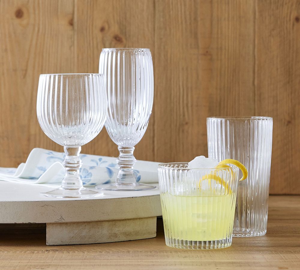 Rigato Cocktail Glasses Pottery Barn