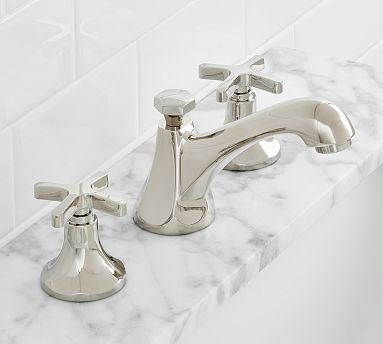 Ryan Cross Handle Bathroom Sink Faucet | Pottery Barn
