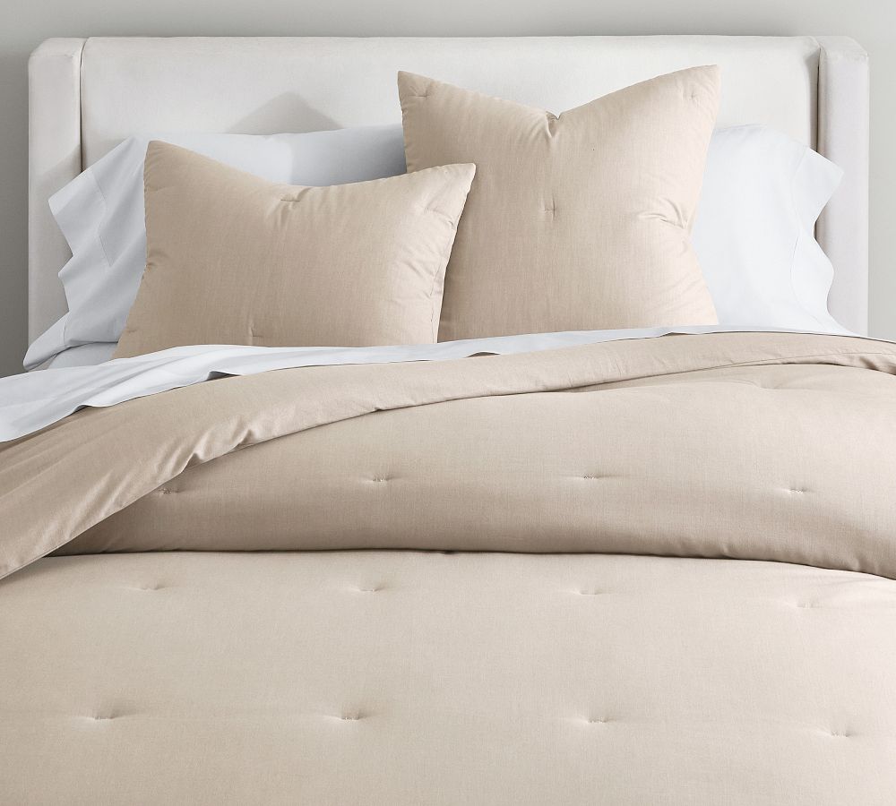 Dream Brushed Cotton Comforter & Shams