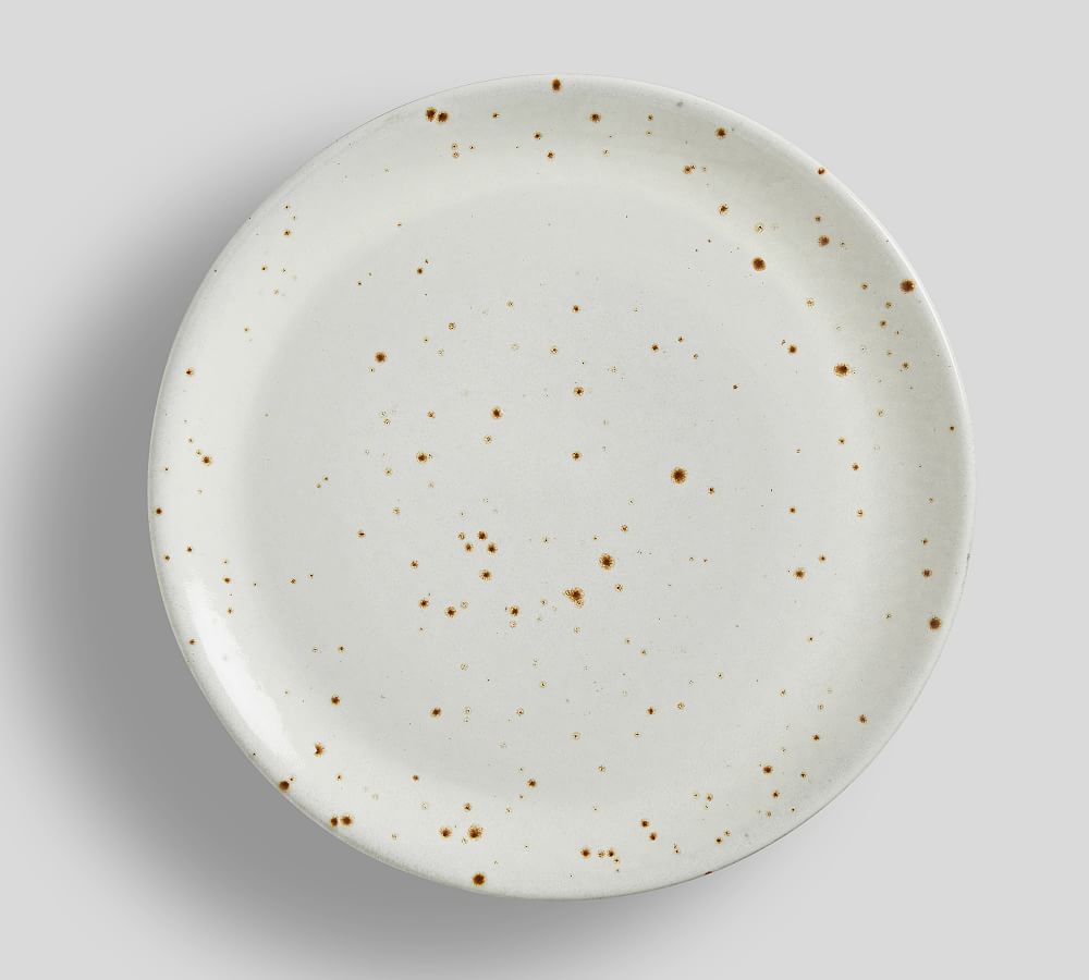 Rustic Speckled Handcrafted Terracotta Salad Plates - Set of 4