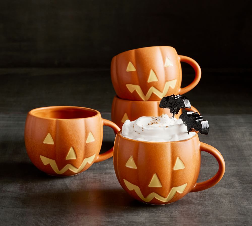 Jacked O' Lantern Handthrown Mug