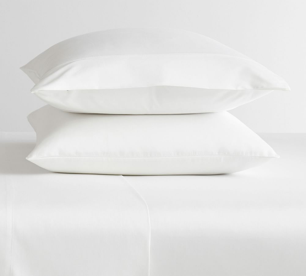 700-Thread-Count Sateen Pillowcases - Set of 2