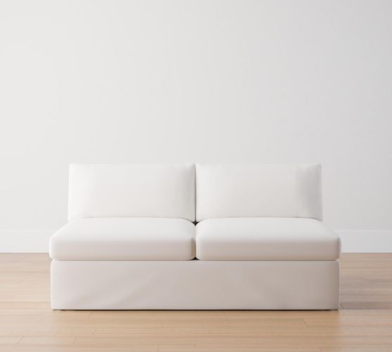 Serene Sectional Component Replacement Slipcovers Pottery Barn