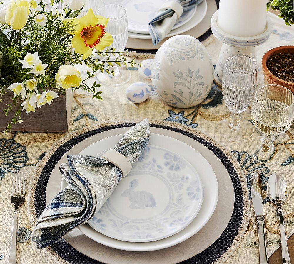 Pottery barn bunny plates sale