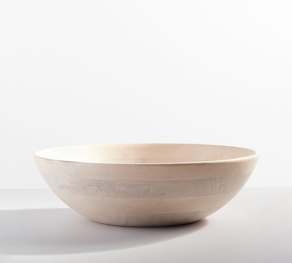 Chateau Handcrafted Acacia Wood Salad Bowls
