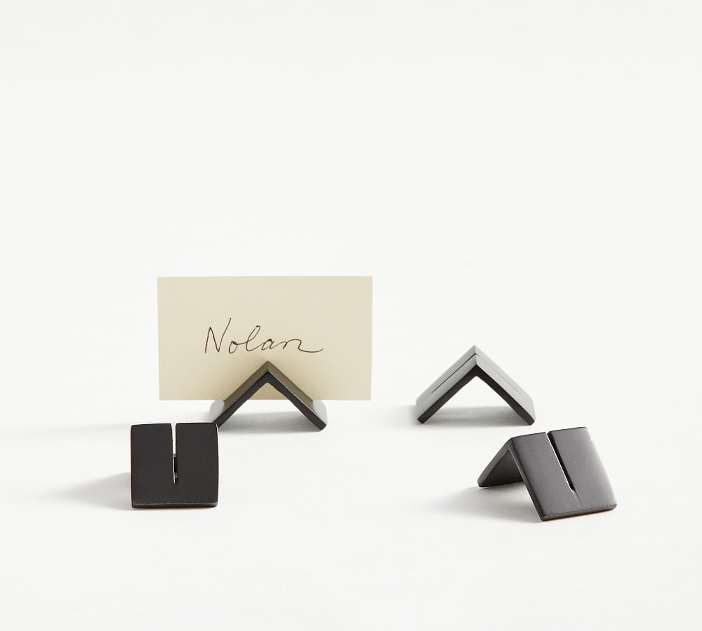 Bleecker Place Card Holders - Set of 4