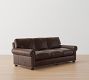 Webster Leather Sofa (74&quot;&ndash;95&quot;)