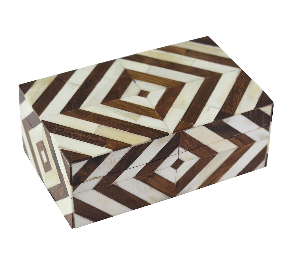 Willow Natural Decorative Box Pottery Barn