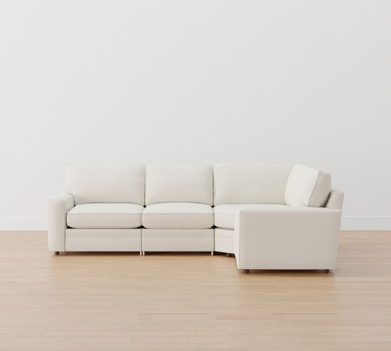 Pottery barn reclining deals sectional