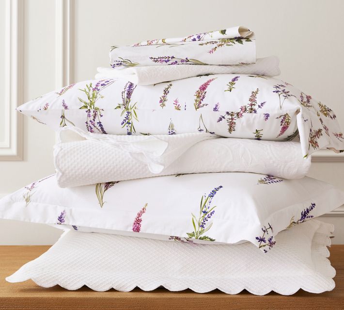 Monique Lhuillier Provence Percale Sheet Set