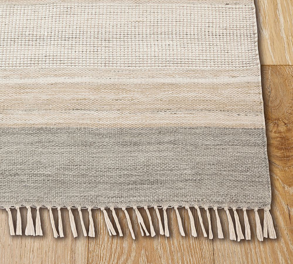 Gaia Stripe Outdoor Rug | Pottery Barn