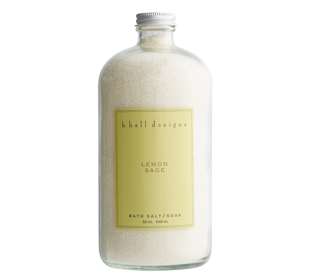 K. Hall Lemon Sage Bath Salt