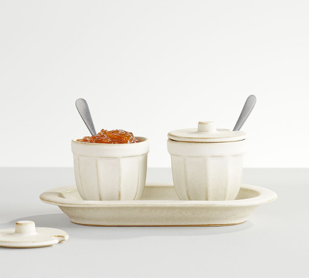 Ceramic Condiment Set