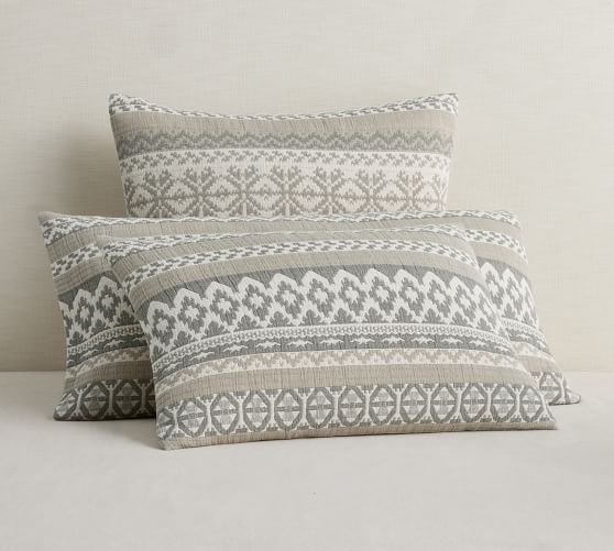 Fair Isle Sham Pottery Barn