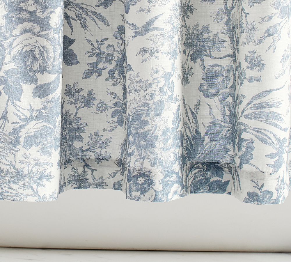 Sorrel Toile Shower Curtain Pottery Barn