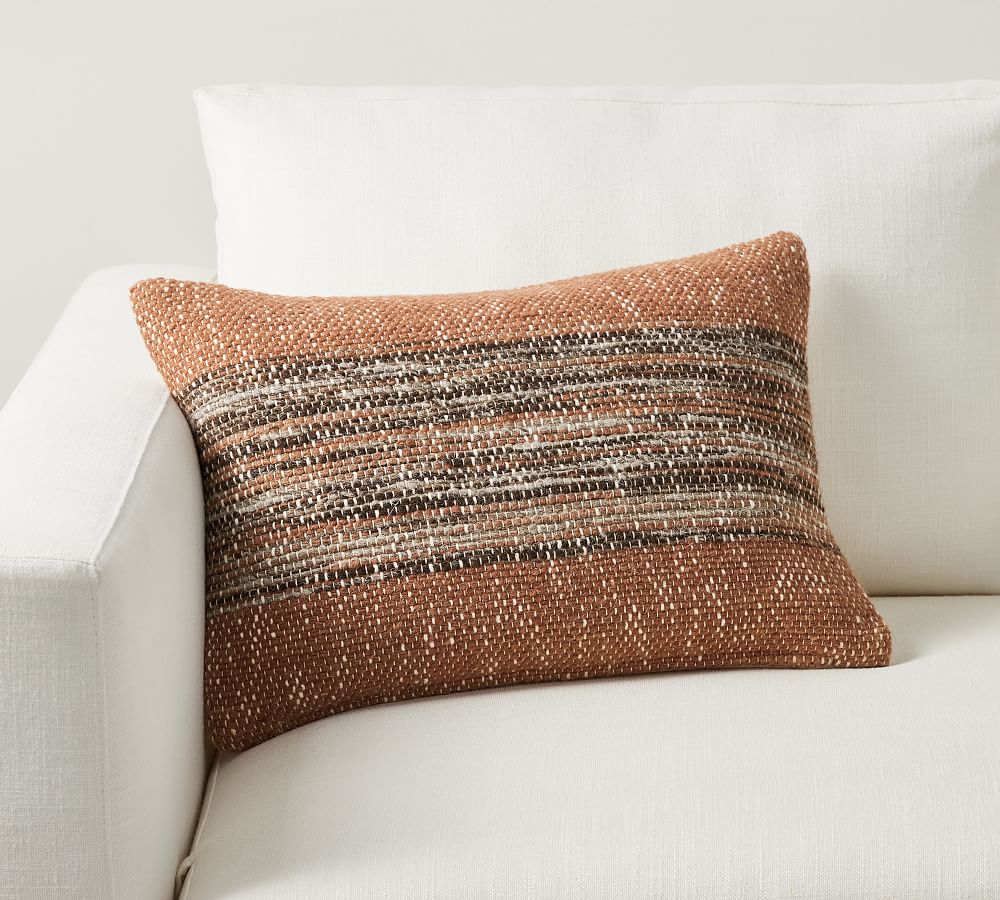 Textured deals lumbar pillow