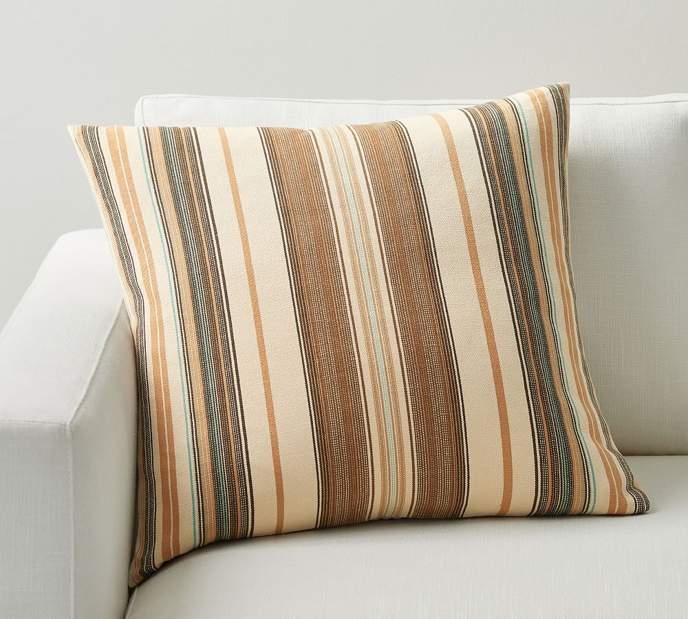 Striped pillows 2024 pottery barn