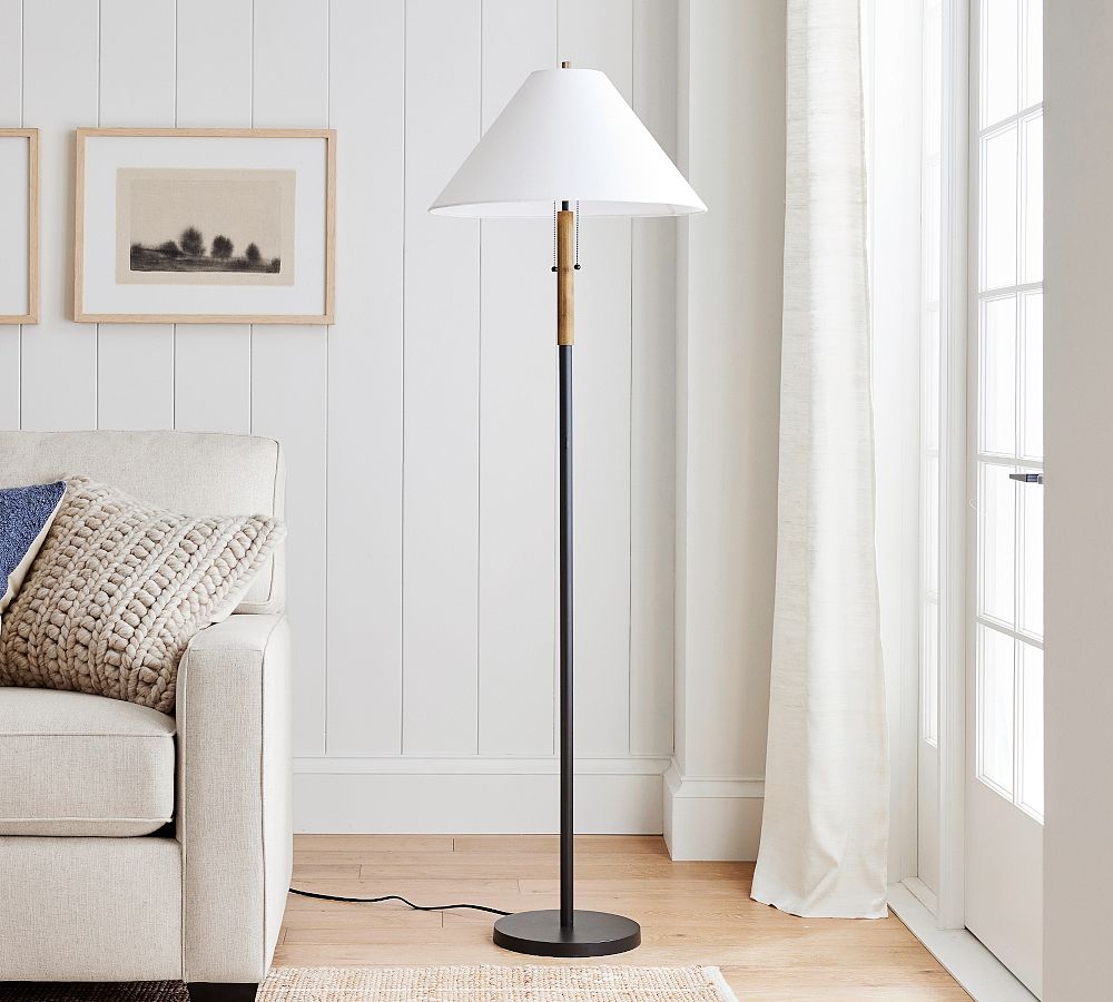 Kensington Metal Floor Lamp Pottery Barn