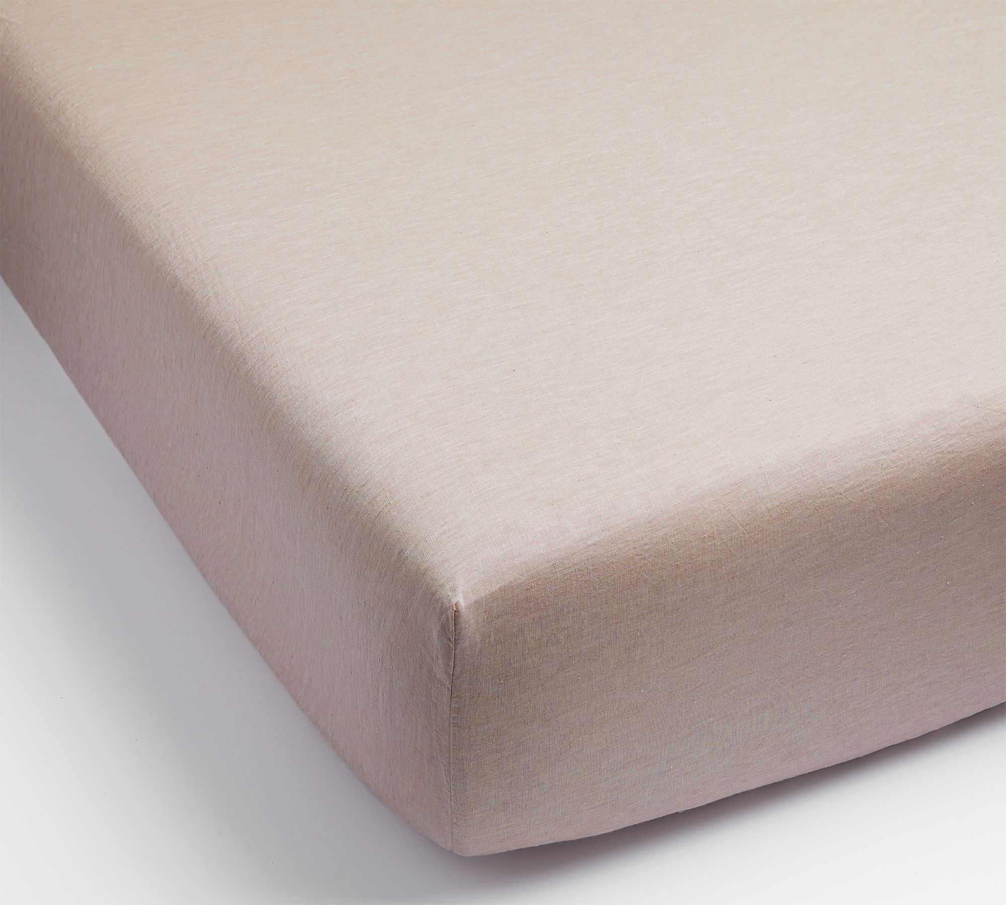 Open Box: Belgian Flax Linen Fitted Sheet