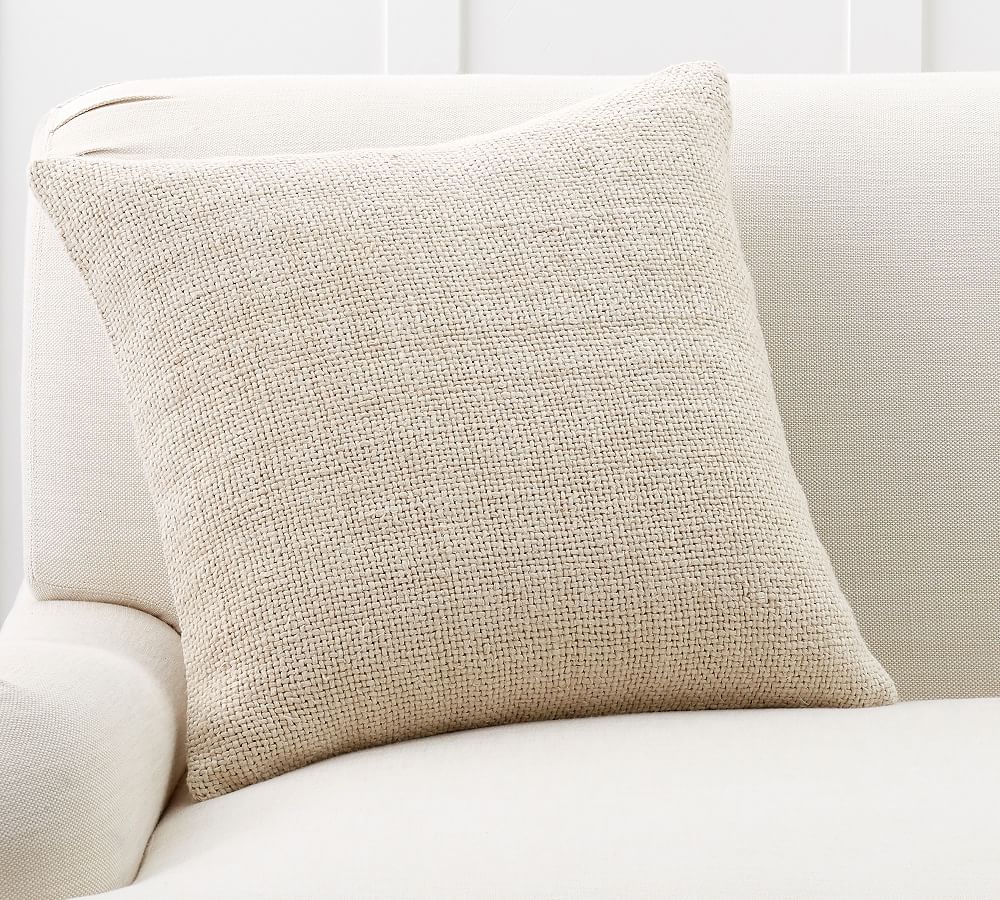 Faye Linen Textured Pillow