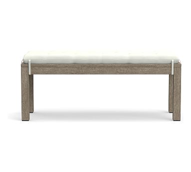 Tufted dining bench online cushion