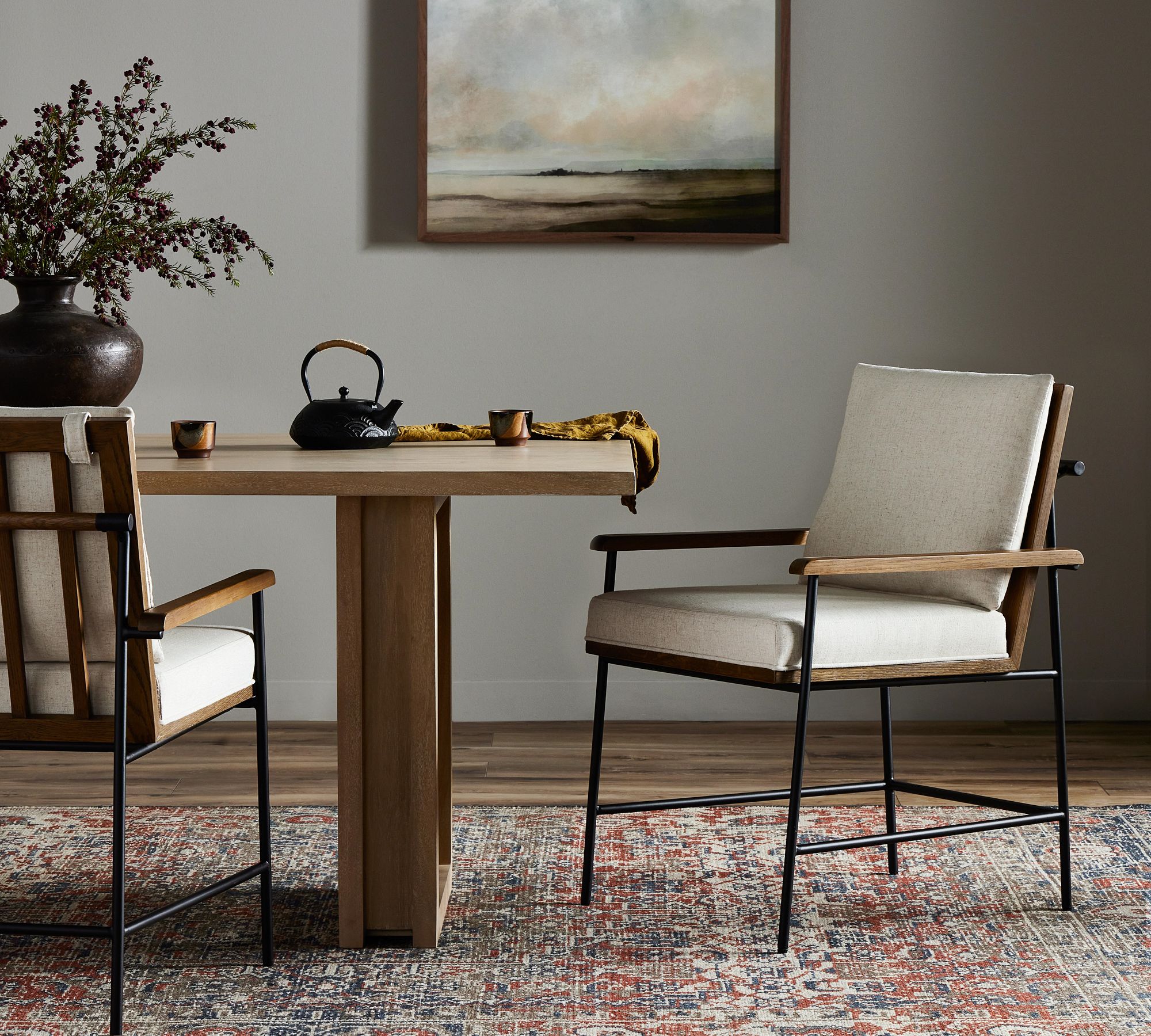 Carter Upholstered Dining Armchair