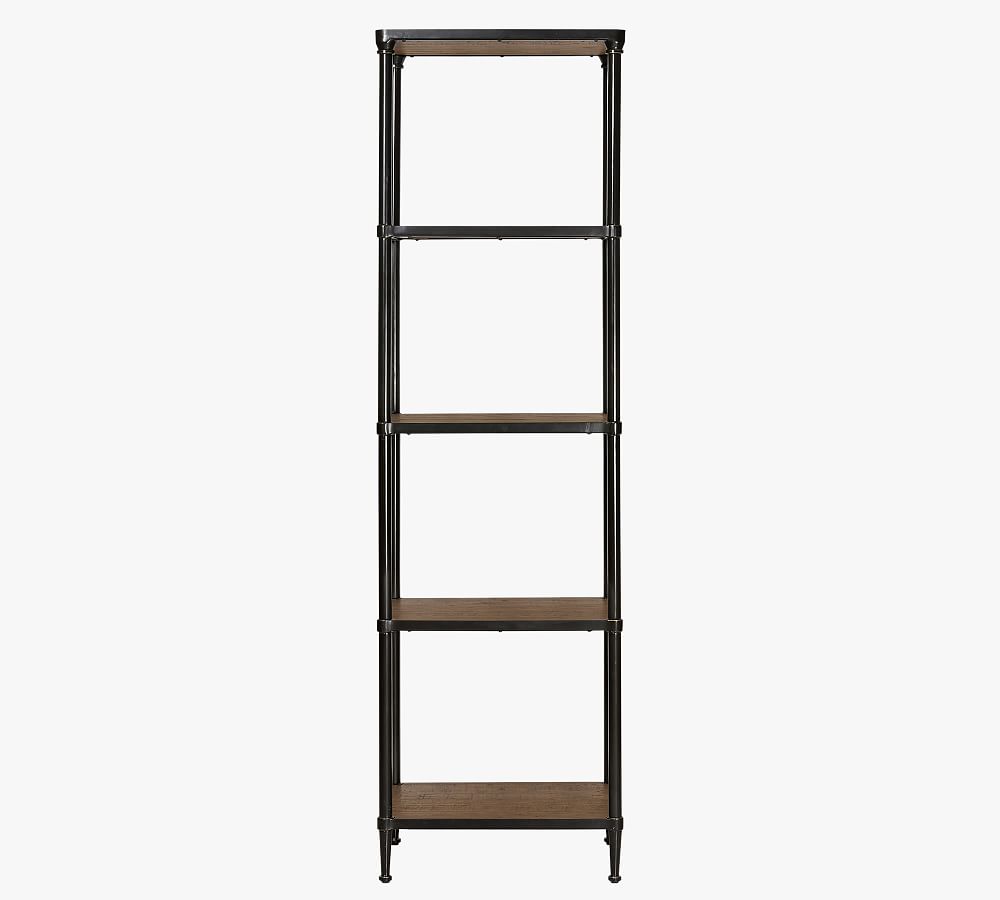 Juno Reclaimed Wood Etagere Bookcase