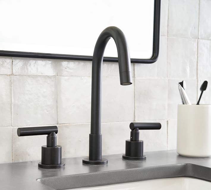 Armel Lever Handle Widespread Bathroom Sink Faucet