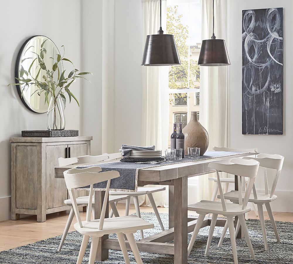 Madalyn Round Beveled Edge Wall Mirror 36" Pottery Barn