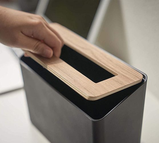 Yamazaki Countertop Waste Basket Pottery Barn