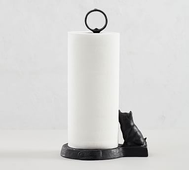 Retro Metal Paper Towel Holder