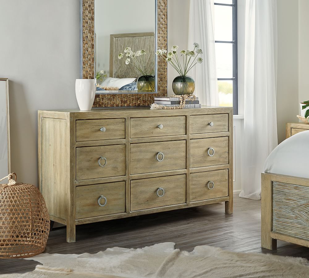 Pottery barn 9 drawer shop dresser