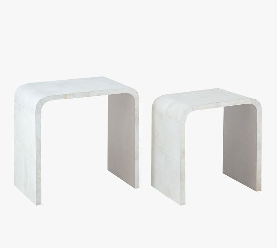 Lowland Rectangular Nesting End Tables Pottery Barn