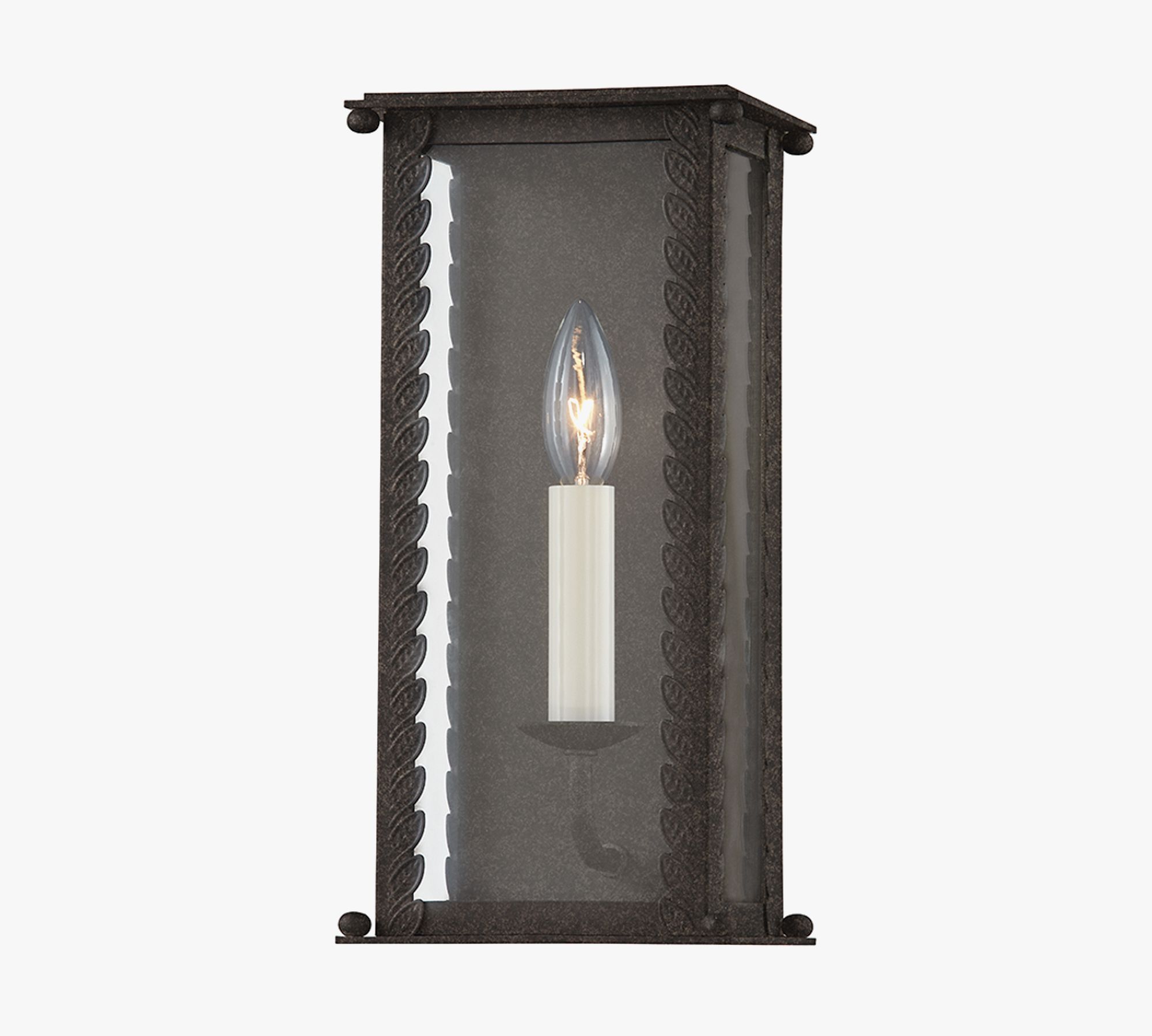 Zayd Outdoor Metal Sconce