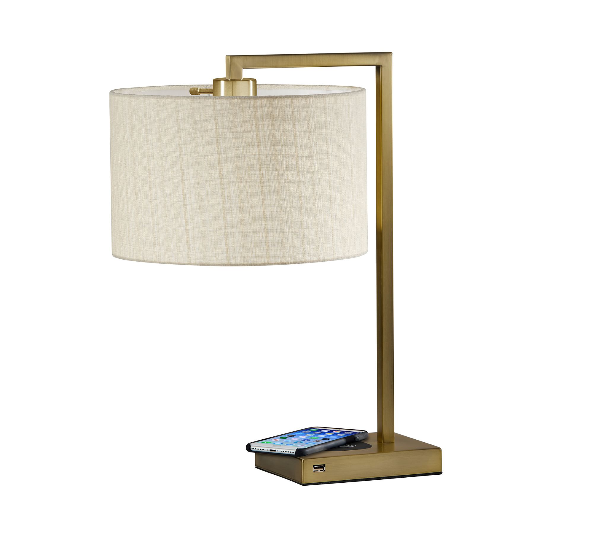 Stonewall PB Charge Table Lamp