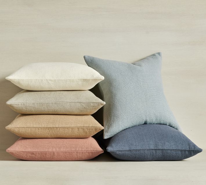 Pottery barn store throws and pillows