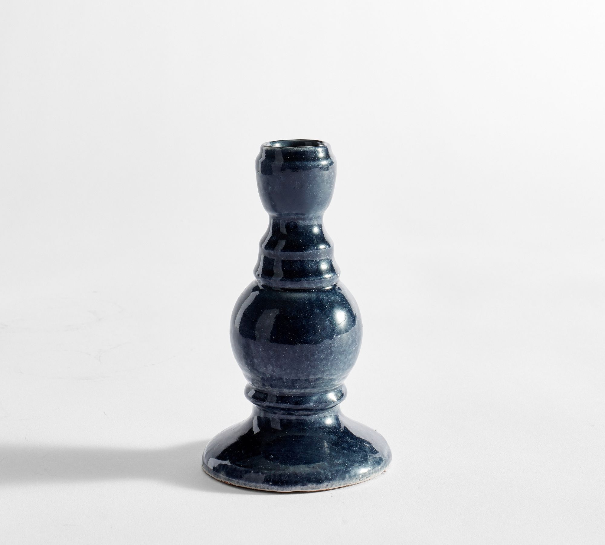 Handcrafted Emery Ceramic Candlestick
